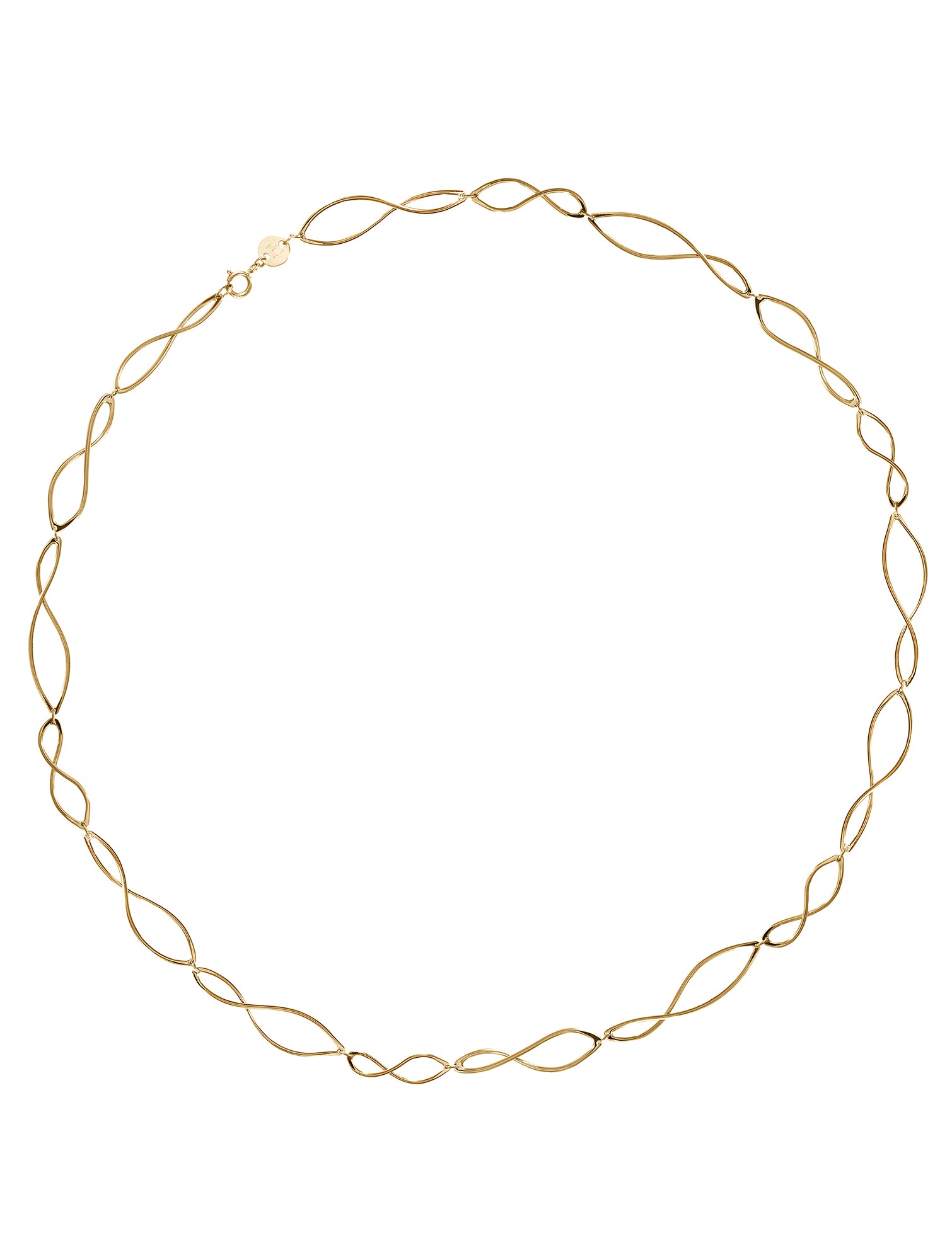 Gaja Necklace - naszyjnik o falującej formie