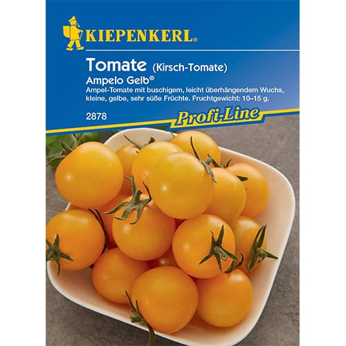 1 szt, Pomidor cherry Ampelo Gelb F1 - Nasiona: Ilość w opakowaniu: 10 szt.