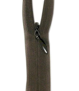 zamek kryty YKK kol.570 /ciemny brąz