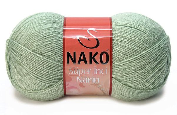 włóczka NARIN kol. 292 / zieleń pastelowa
