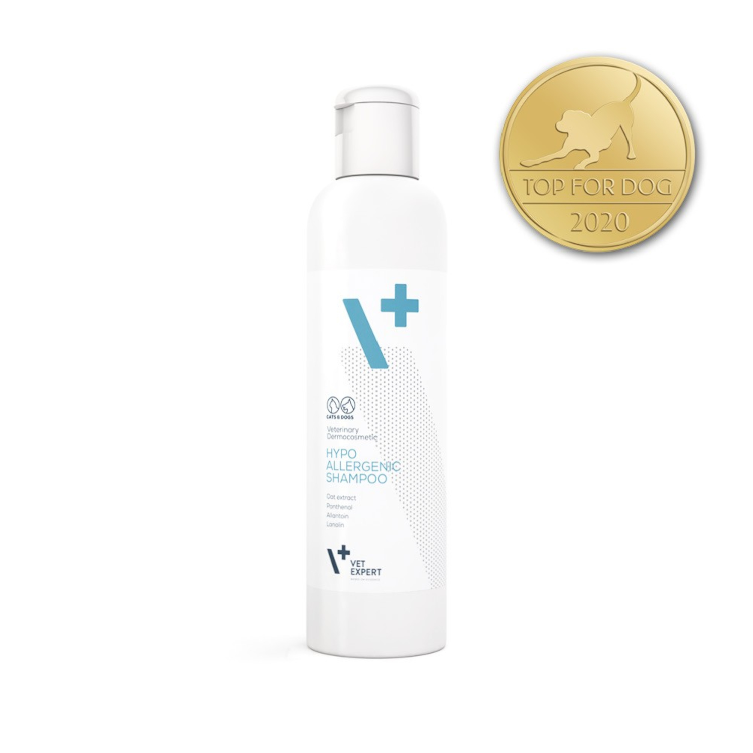 Hypoallergenic Shampoo | VET EXPERT | 250ml | Hipoalergiczny szampon dla psa i kota