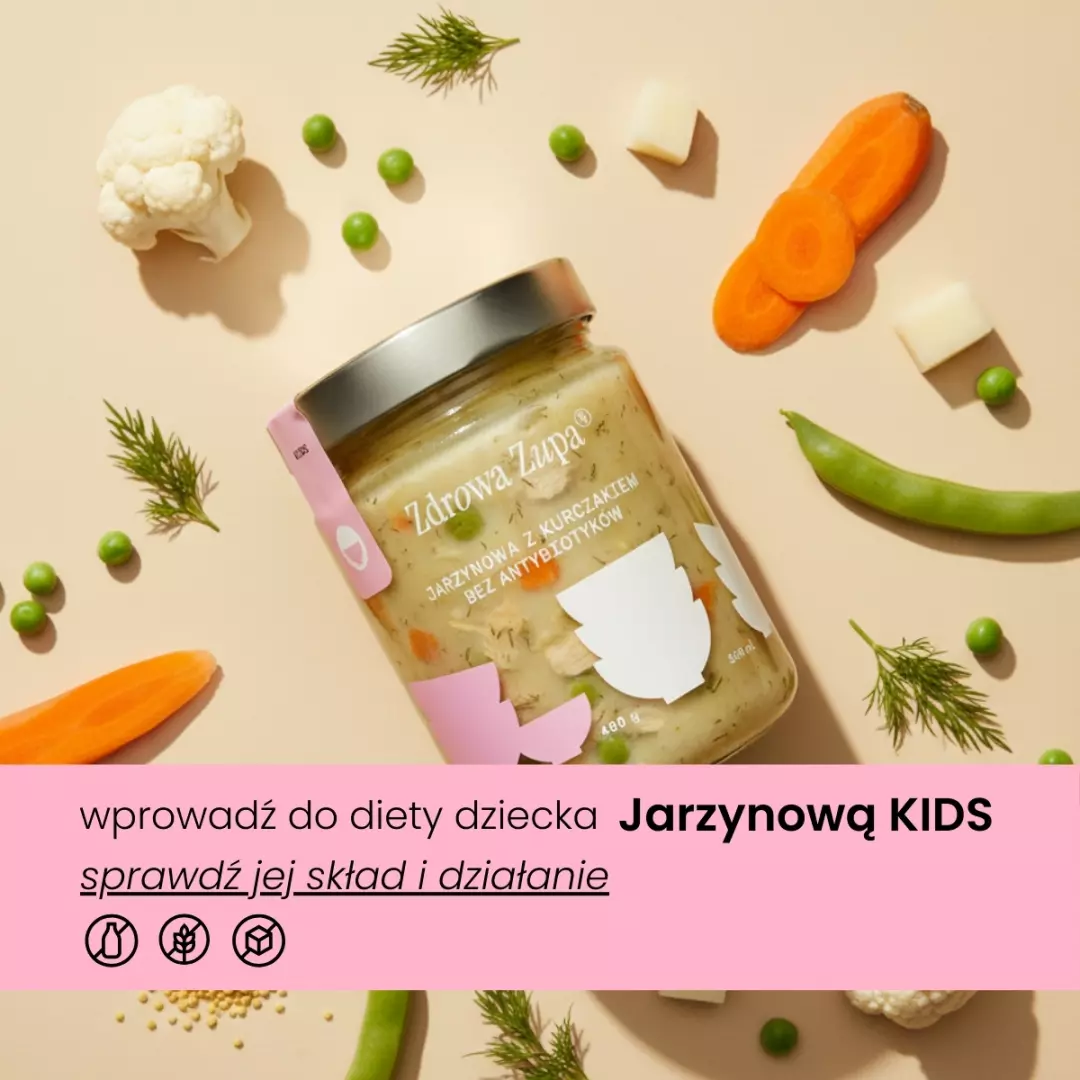 Jarzynowa z kurczakiem dla Dzieci