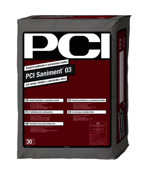 TYNK PODKŁADOWY, WYRÓWNAWCZY PCI SANIMENT 03 30KG