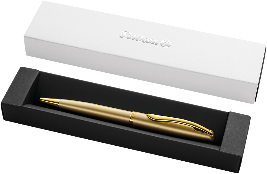 Pelikan Jazz Noble Elegance Gold długopis metalowy, niebieski