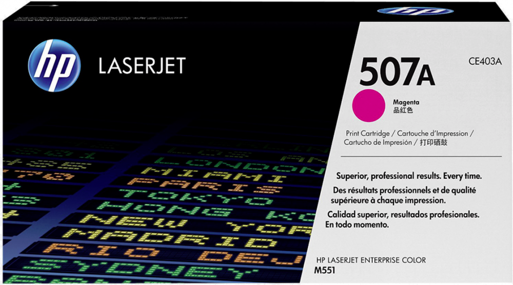 HP 507A (CE403A) toner, 6000 stron, magenta