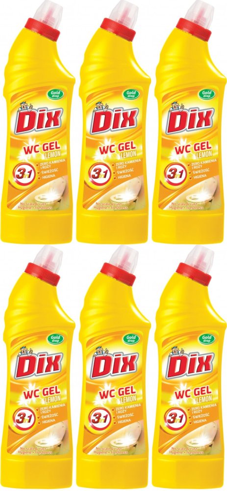 Gold Drop żel do WC 0,75 l — cytrynowy