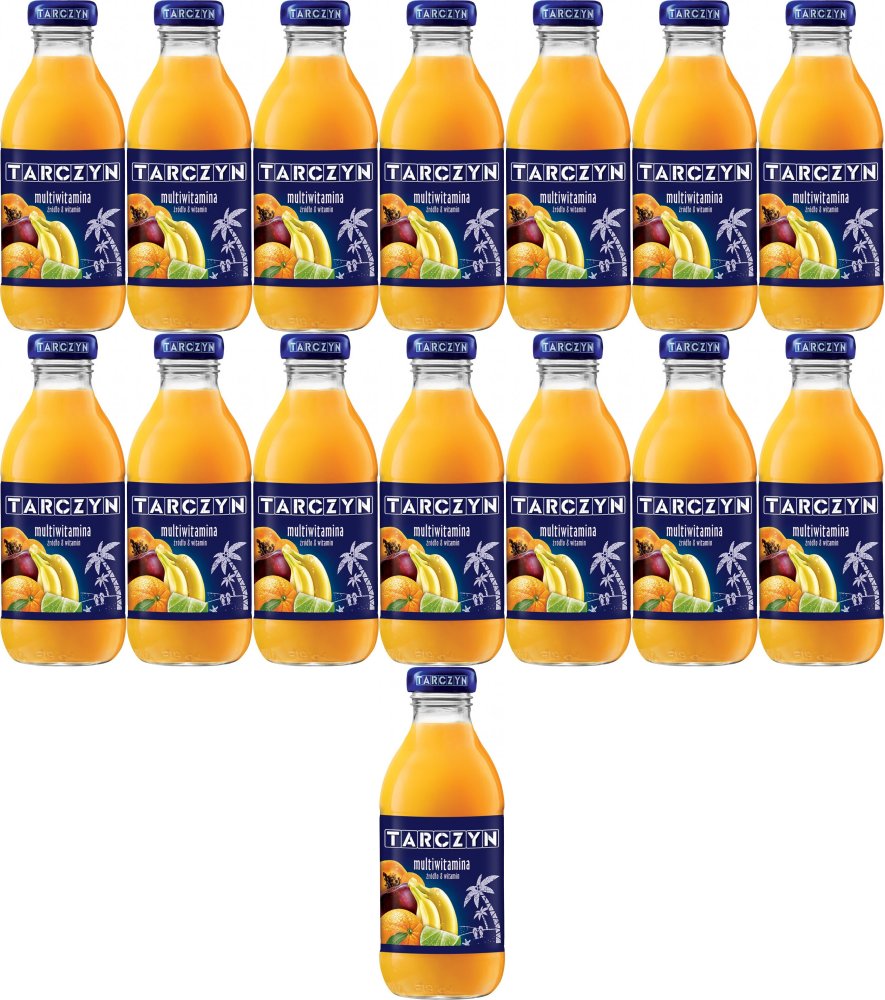 Sok multiwitamina Tarczyn 0.3l butelka szklana