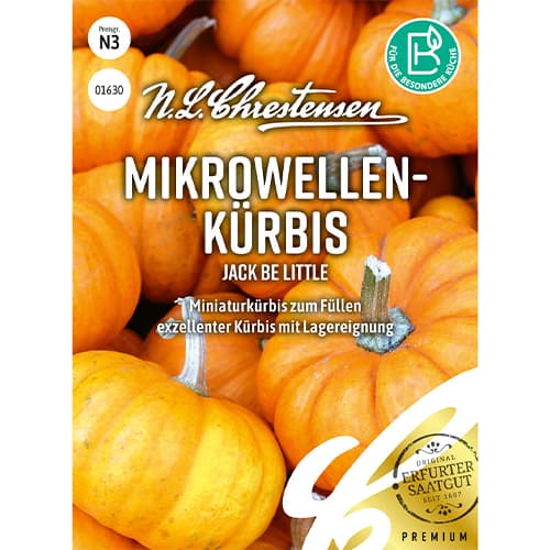 1 szt, Kürbis Jack Be Little - Samen: Ilość w opakowaniu: 1 Stück