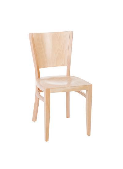 Krzesło drewniane bukowe lakierowane Paged ( A-0027 )