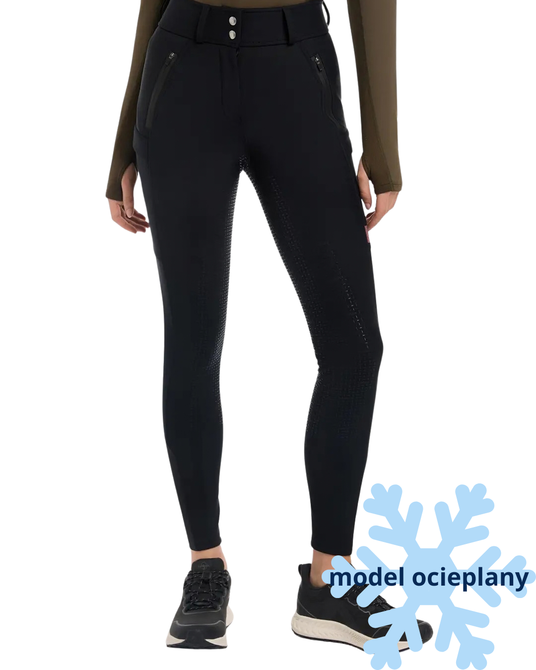 LeMieux bryczesy wodoodporne Drytex Black