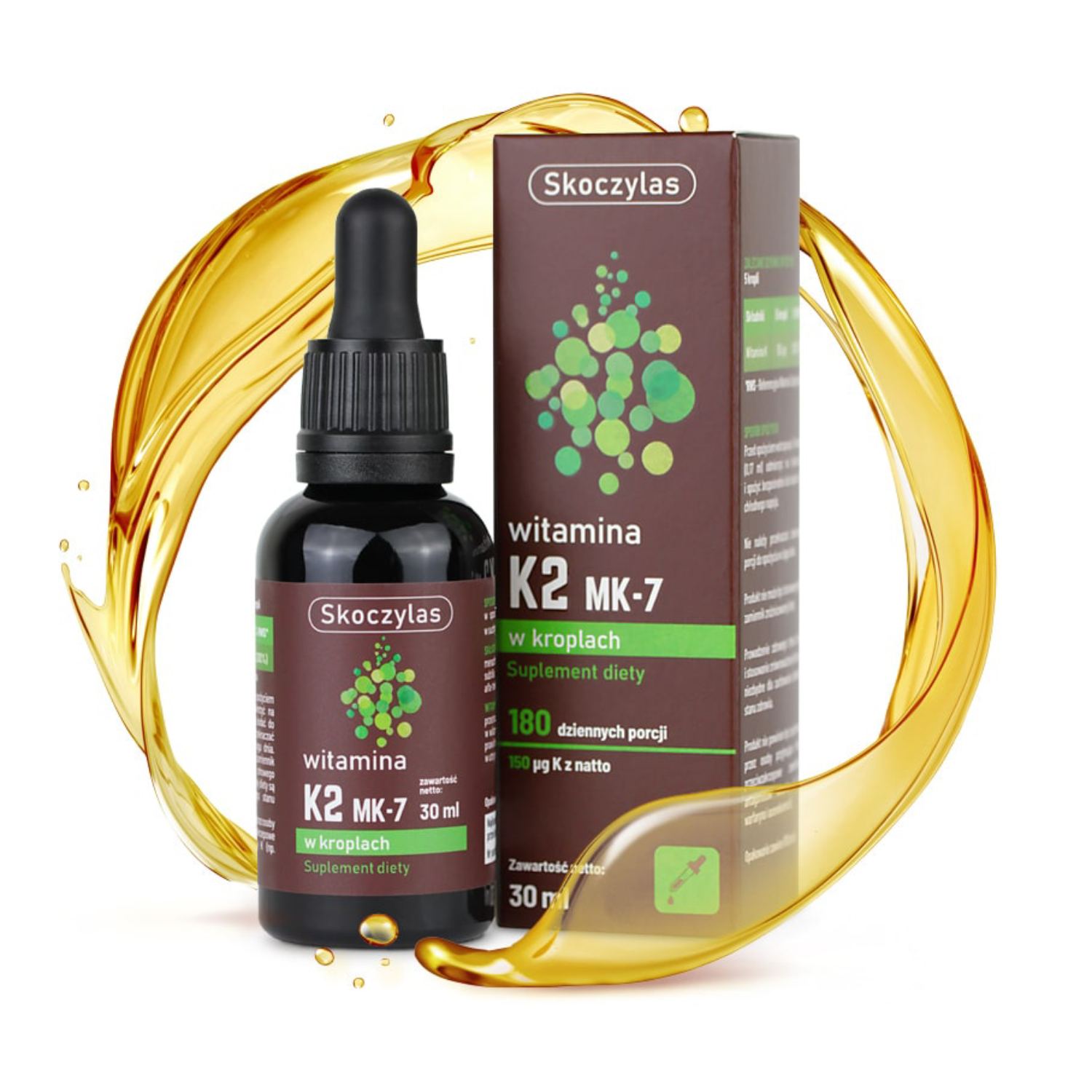 Skoczylas witamina k2 mk-7, krople, 30 ml