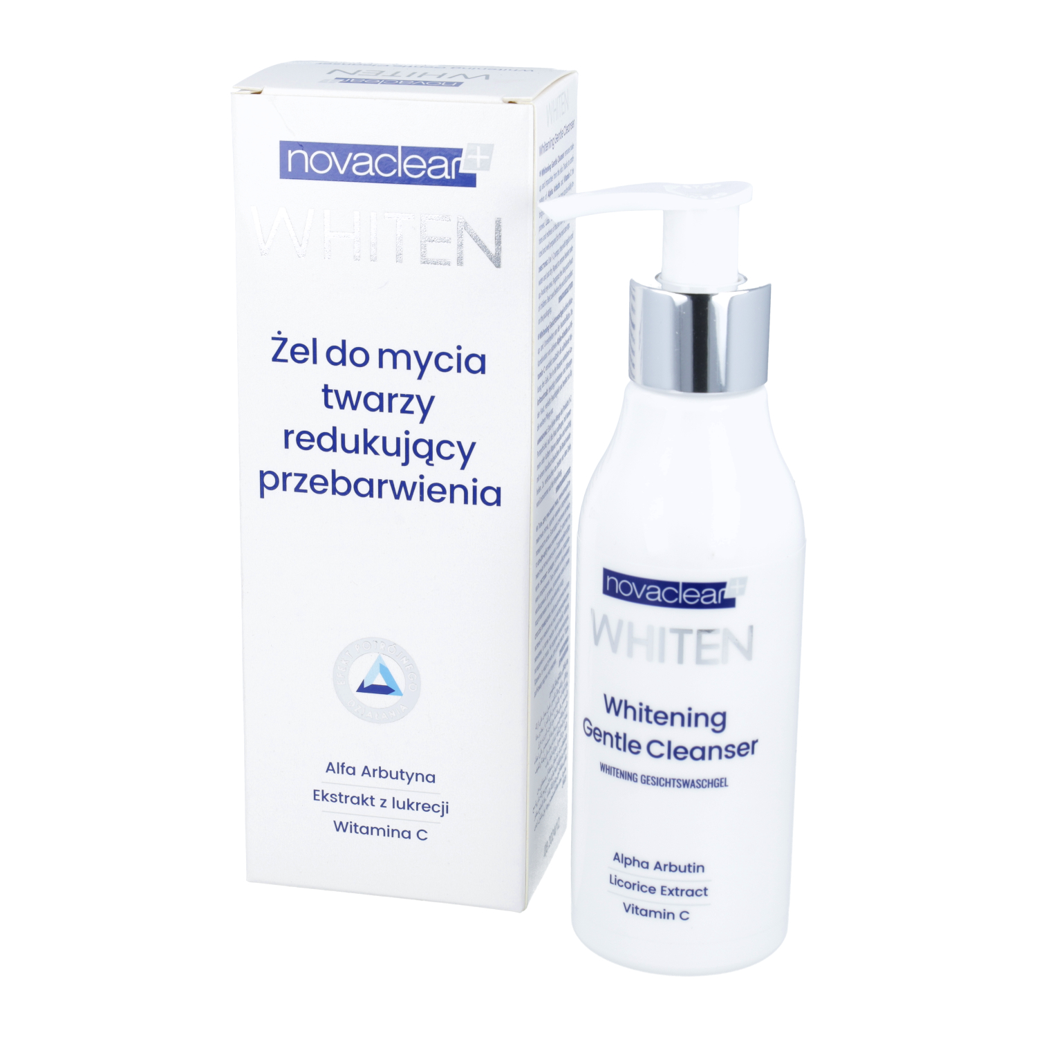 Novaclear whiten - wybielający żel do mycia twarzy, 1 sztuka