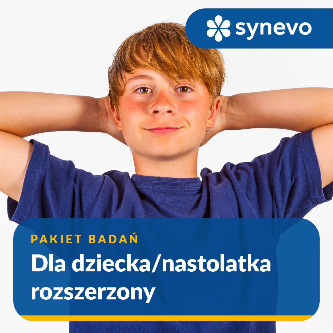Pakiet badań - dla dziecka/nastolatka rozszerzony