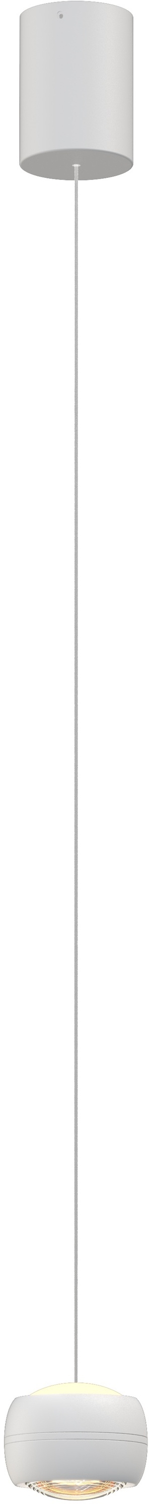Aviano Quiberon lampa wisząca 1x8 W biała 6039-108