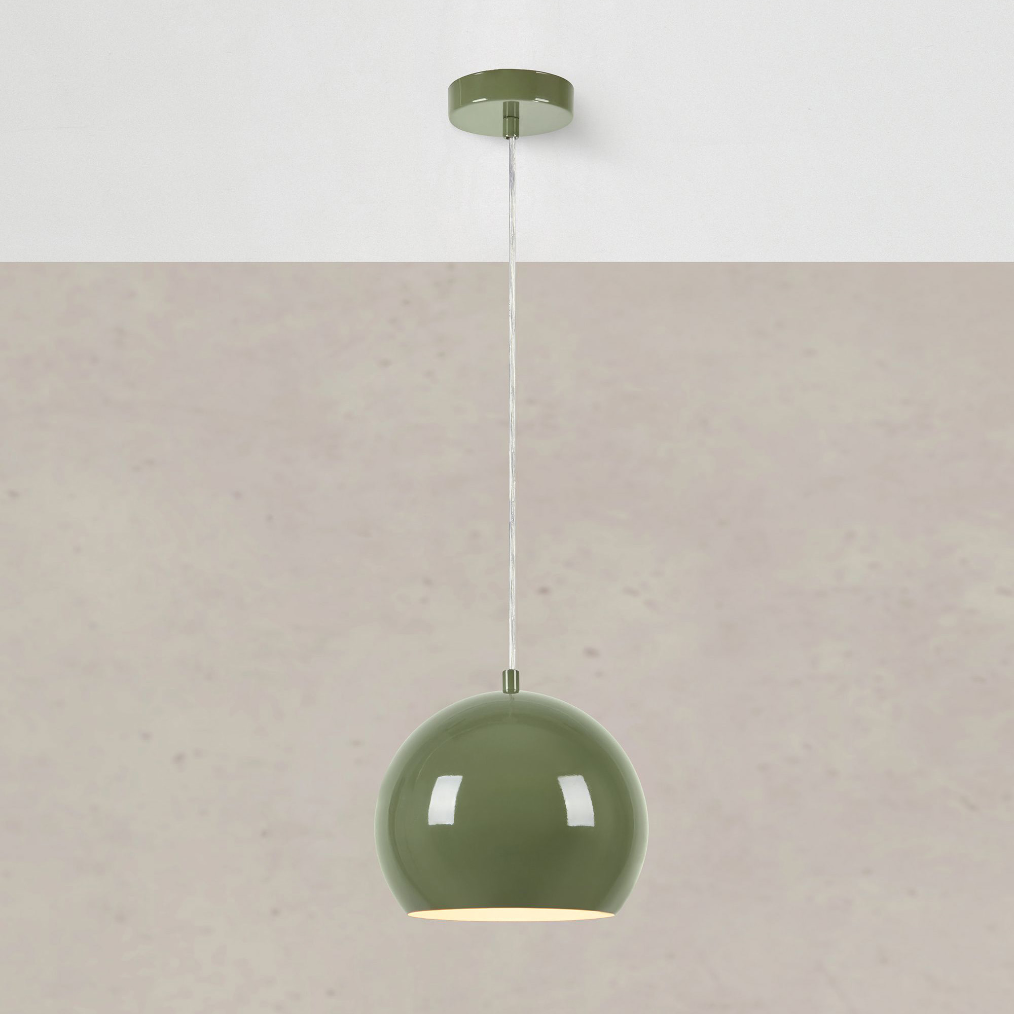 Markslöjd Pop lampa wisząca 1x40 W zielona 108991