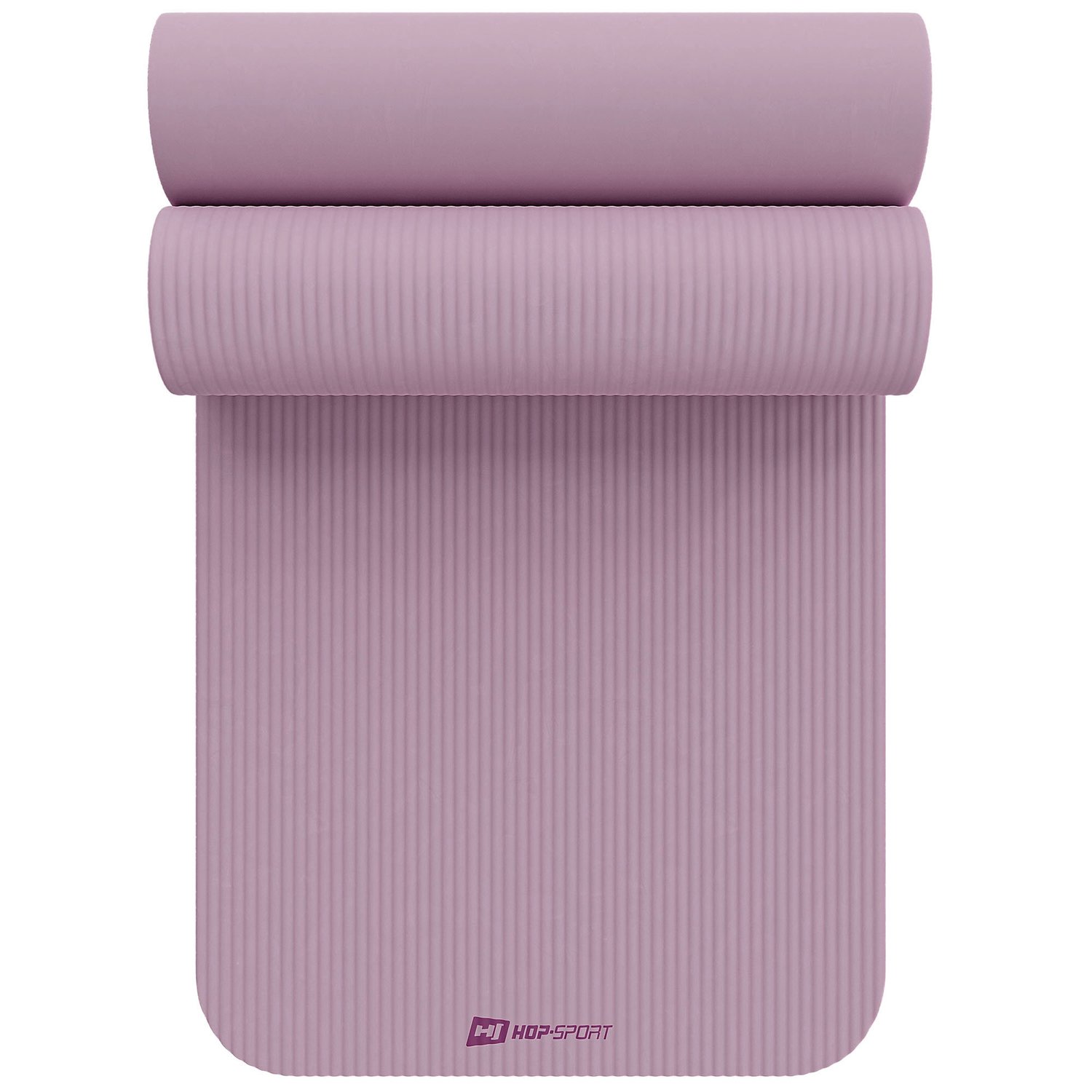 Mata fitness NBR 1cm - lawendowa - 190x60 cm
