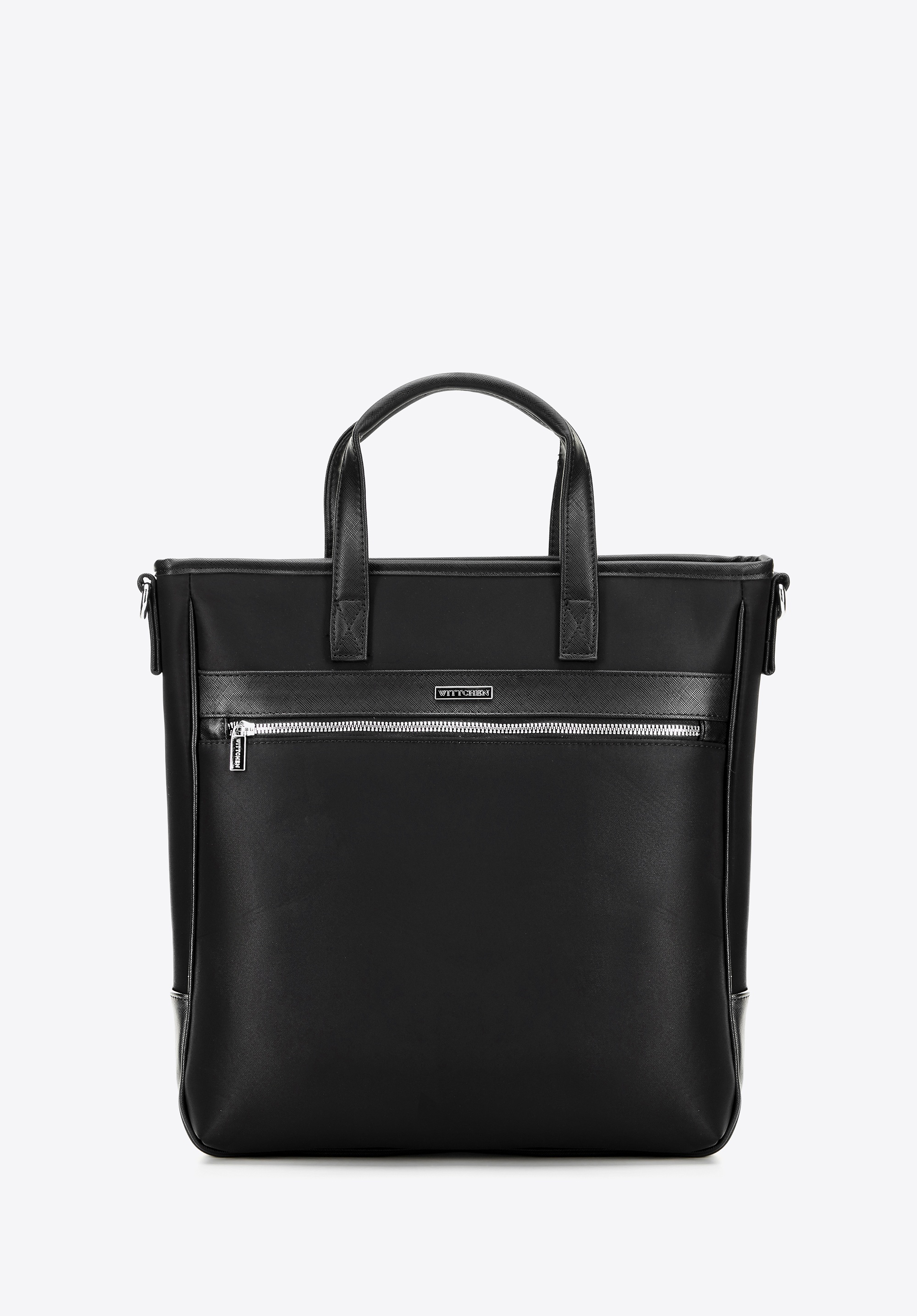 Torba na laptopa 13’’ z ekoskóry czarna