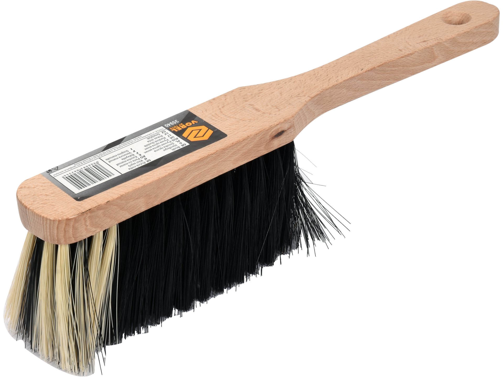 Zmiotka ręczna VOREL drewniana włosie plastik 35940