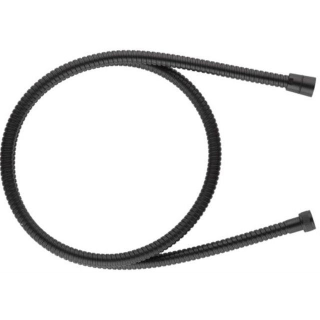KFA Wąż prysznicowy stożkowy metalowy 1500 mm blistrowany czarny 843-