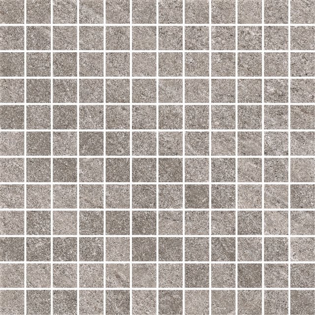 Gres szkliwiony mozaika BOLT light grey mat ssq 29,8x29,8 gat. I