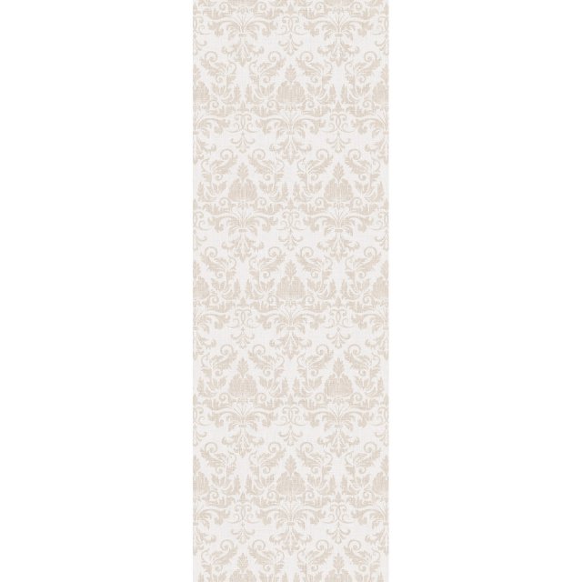 Płytka ścienna LUVIE white ornament satin 39,8x119,8 gat. I