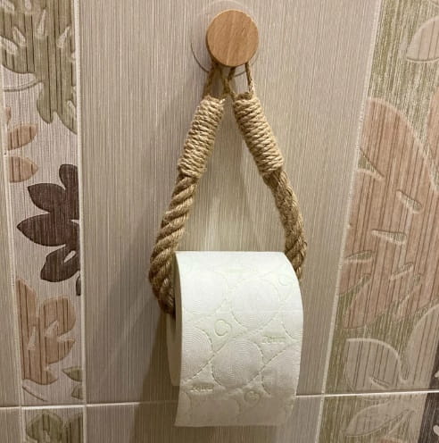 Wieszak uchwyt na ręczniki lub papier toaletowy