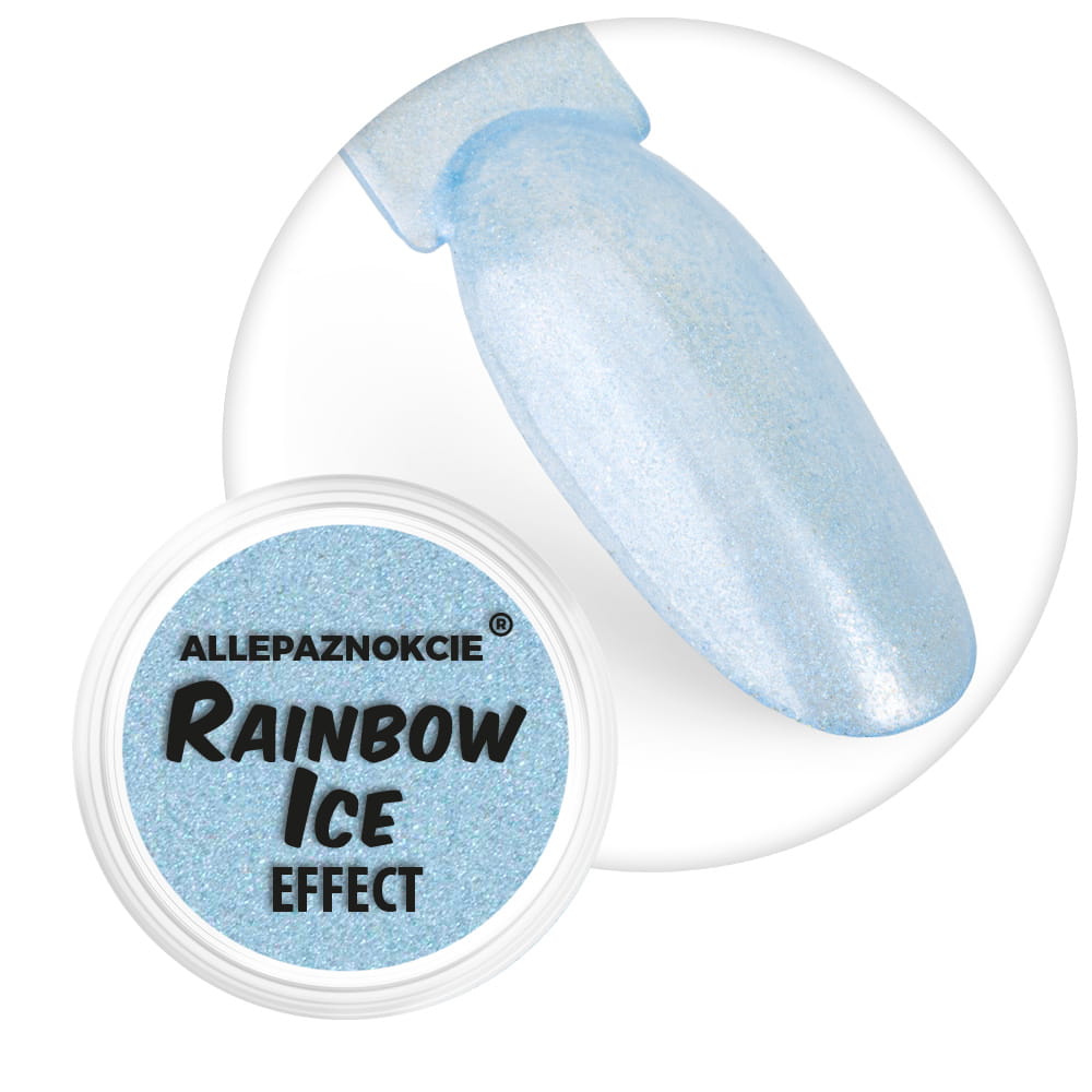Pyłek do paznokci Ice Rainbow Effect Allepaznokcie Magic Azul 0,5 g Nr 5