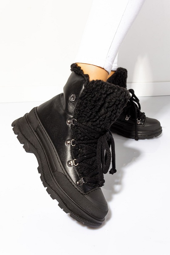 Śniegowce Leon 3 Black/Black/S