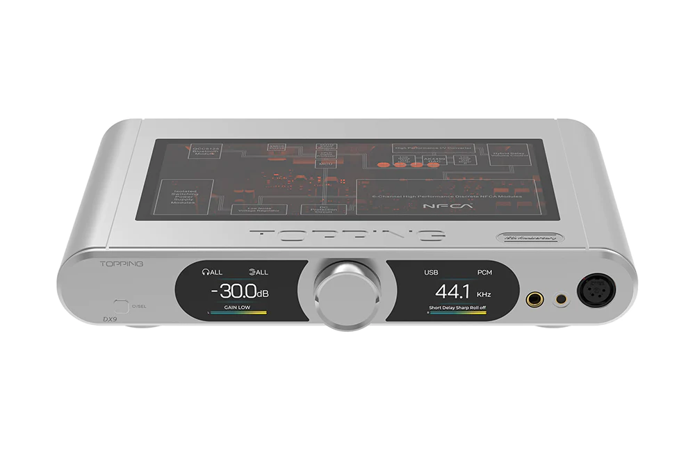 Wzmacniacz słuchawkowy dac topping dx9