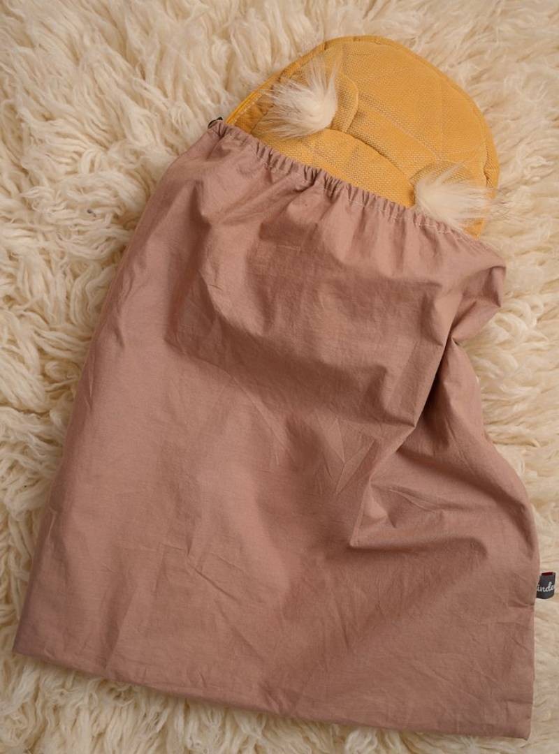 Worek do prania i przechowywania Kinder Hop Boho Beige, 45x50 cm