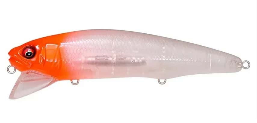 Megabass wobler SAZANKA 140F GP Red Head