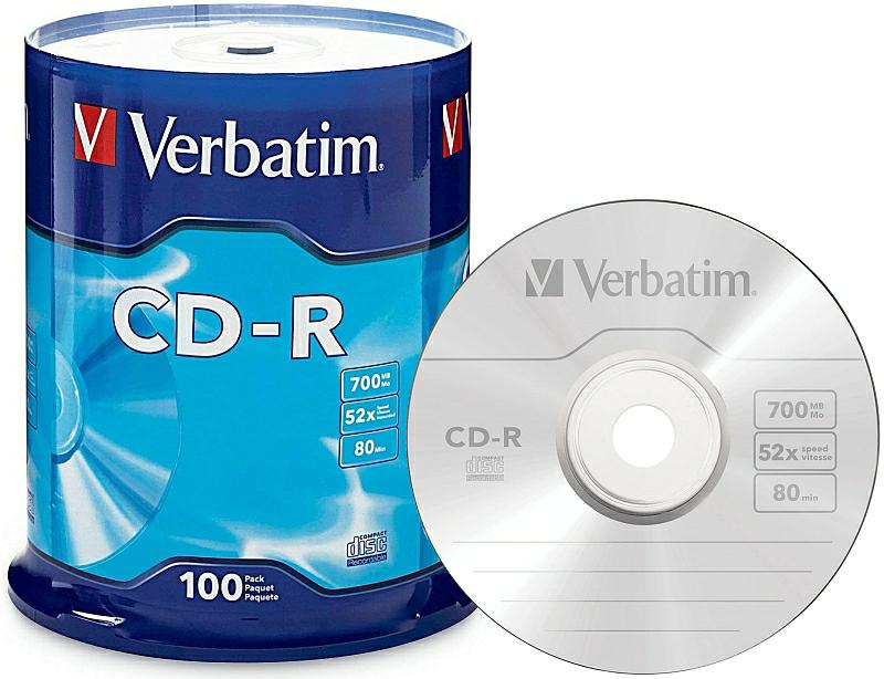 Verbatim CD-R x52 700MB E c-100 94554 - Henryx24