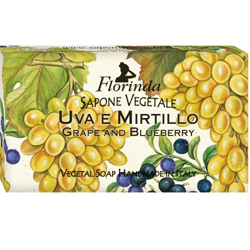 Florinda Mydło naturalne w kostce – Winogrono, 100 g