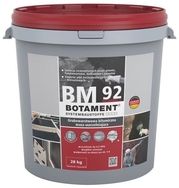 BOTAMENT BM 92 SCHNELL IZOLACJA BITUMICZNA 28 KG