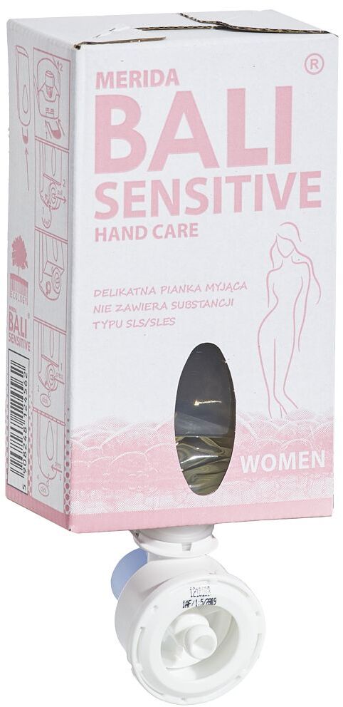 Mydło w piance Merida Bali Sensitive Women 700 g — jednorazowy wkład DM12/DM123