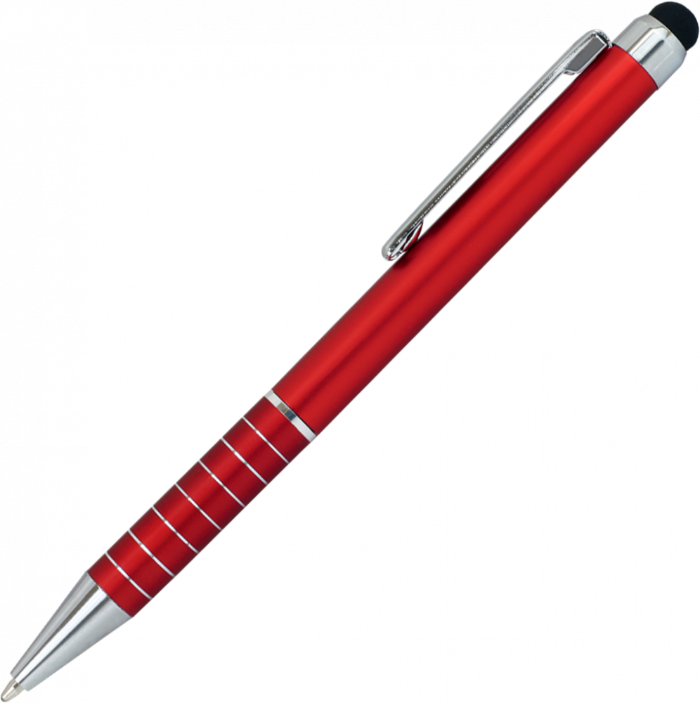 Długopis z gumką i rysikiem Grand GR-3608 Touch Pen 0,7 mm, niebieski