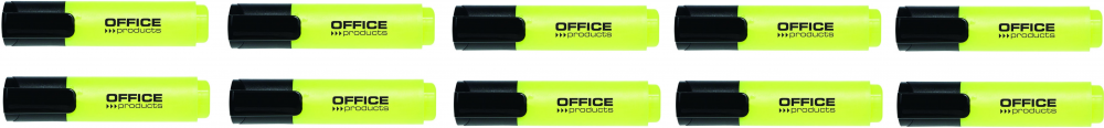 Office Products Zakreślacz ścięty, żółty