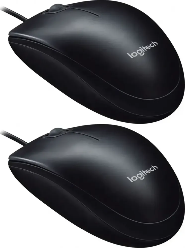 Logitech M90 mysz przewodowa optyczna, czarna