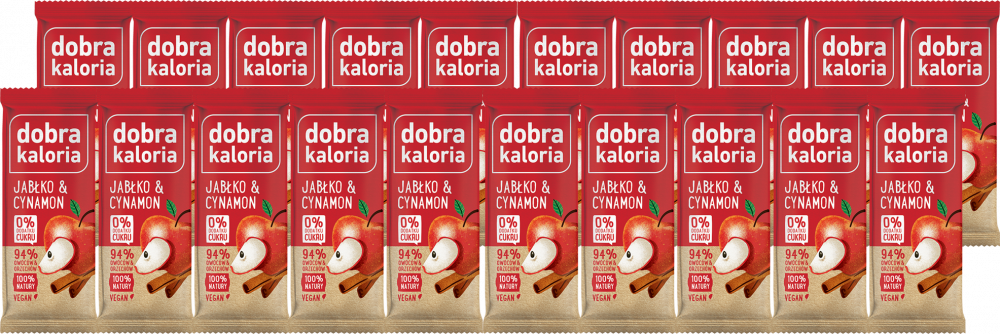Dobra Kaloria Baton jabłko i cynamon, 35 g