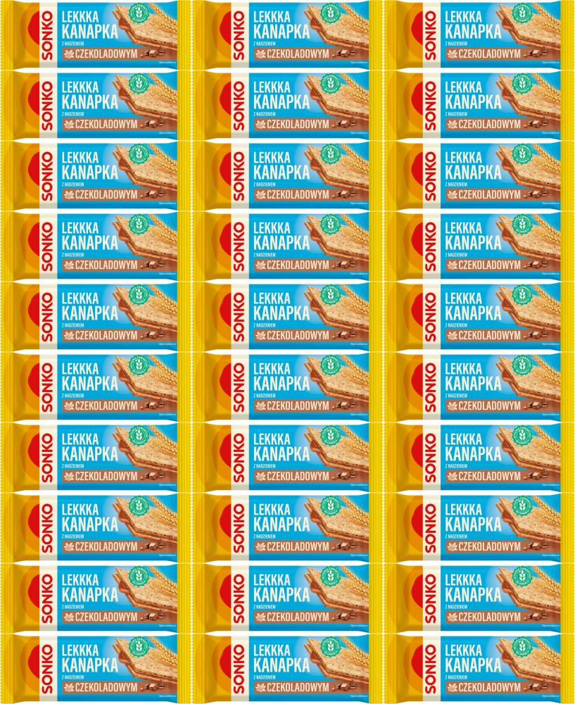 Lekka kanapka Sonko z nadzieniem czekoladowym 30 g