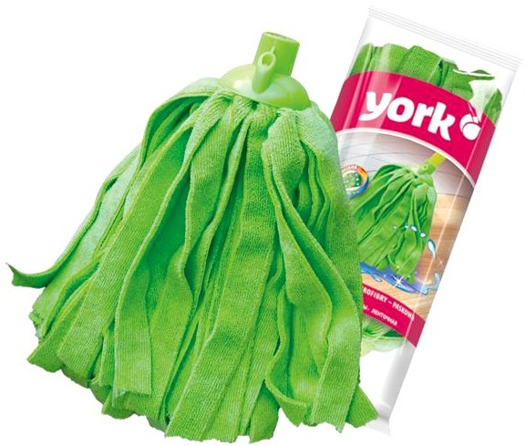 York końcówka mopa paskowego z mikrofibry, mix kolorów