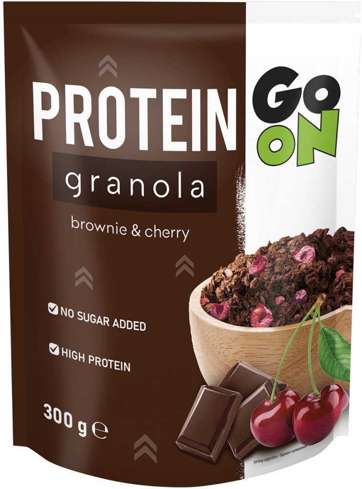 Sante Go On Protein granola proteinowa brownie-wiśnia 300 g