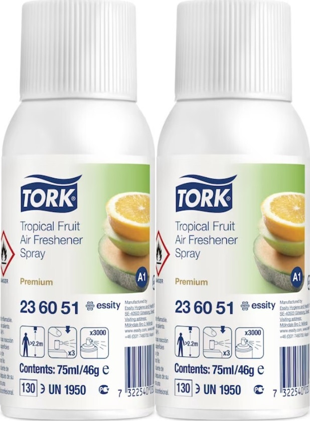 Odświeżacz powietrza Tork 236051 Tropical Fruit spray 75 ml