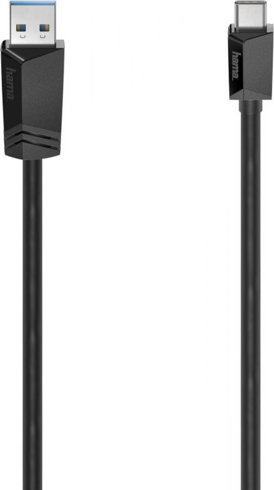 Hama kabel USB 3.2 Gen2 A–C 1 m, czarny