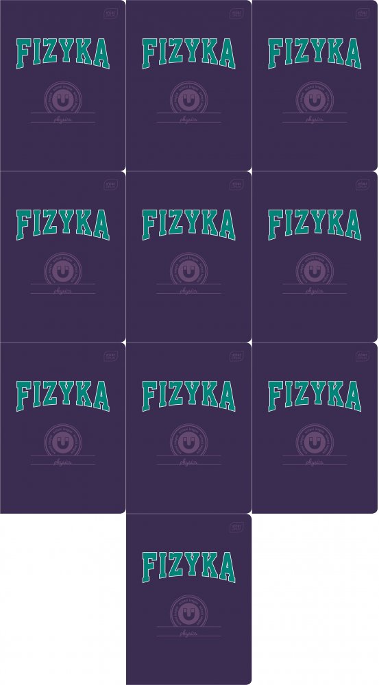 Zeszyt Interdruk przedmiotowy A5 w kratkę 60 kartek – Fizyka