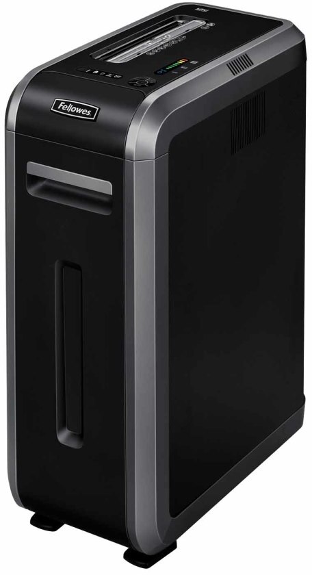Fellowes 125i niszczarka pasek 5.8mm, 18 kartek, P-2/T-2/O-2 DIN, czarno-szary