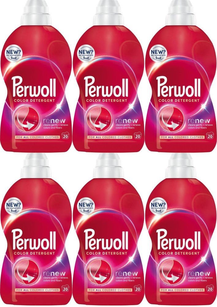 6x Perwoll Płyn do prania Blossom 1000 ml do tkanin kolorowych