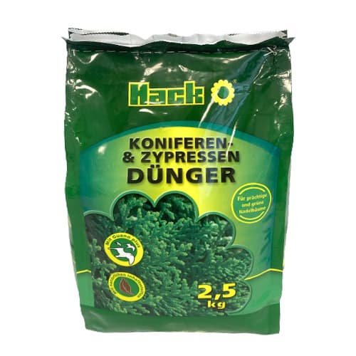1 pac, Îngrășământ pentru conifere și chiparoși - : Mod de ambalare: 2.5 kg