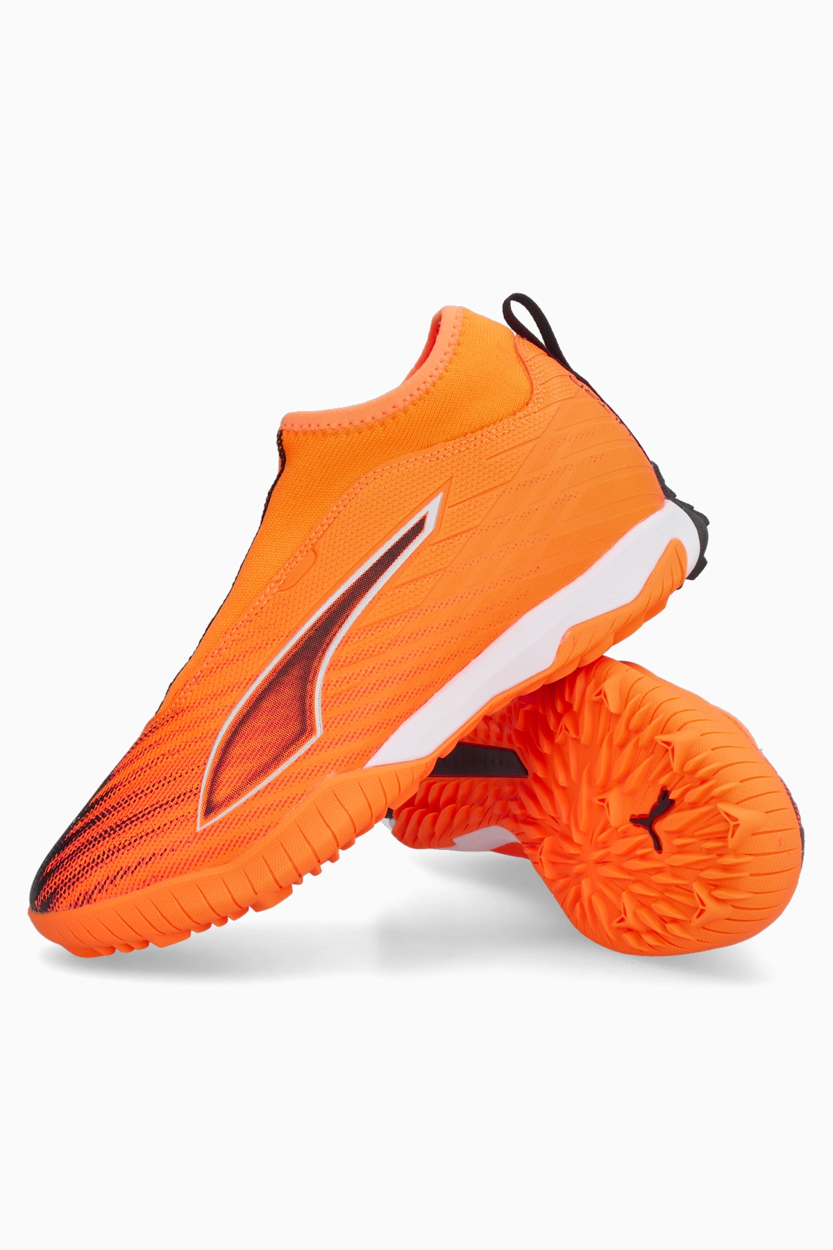 Turfy Puma Ultra 6 Match+ LL TT Mid Junior - Pomarańczowy