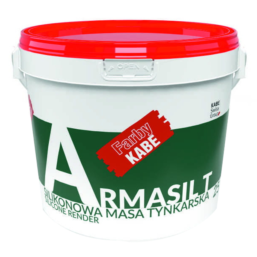 KABE ARMASIL T Tynk Silikonowy 1,5mm 25kg